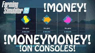 EASY MONEY CHEAT on PS4 & PS5 & XBOX in Farming Simulator 2022 | 100 MILLIONS in 1 HOUR OR SO | FS22