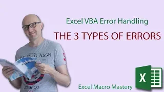 The Three Types of Errors in Excel VBA