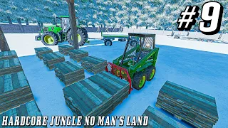 Preparing For Harvest Season & Cutting Planks on "Hardcore Jungle No Man's Land"