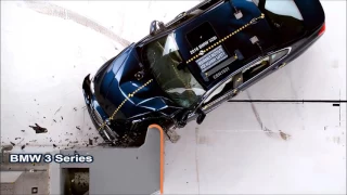 2017 Audi A4 Vs 2016 BMW 3 Series   CRASH TEST