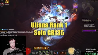 Uliana Rank 1 - GR135 Solo BLASTED (Monk Season 24)