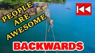 People Are Awesome -  BACKWARDS | Приколы