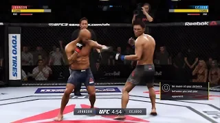 UFC 227: DEMETRIOUS JOHNSON vs. HENRY CEJUDO EA SPORTS UFC 3 CPU vs. CPU GAME PS4