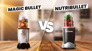 NutriBullet VS Magic Bullet - Which Blender is Better?