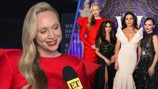 Wednesday’s Gwendoline Christie GEEKS OUT Over Co-Stars (Exclusive)