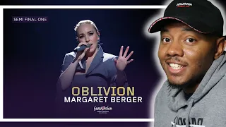 AMERICAN REACTS To Margaret Berger - Oblivion - LIVE (Melodi Grand Prix 2024, Semi-Final 1)