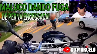 PIUZINHO REAGINDO A FUGA DE MOTOS!