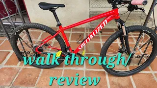 Walk through and review on a 2022/2023 Specialized Rockhopper