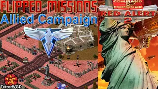 Command & Conquer Red Alert 2 Yuri's Revenge│Flipped Missions│Full Allied Campaign