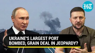 'Can't trust Putin': Ukraine's Odesa port bombed hours after grain deal, Kyiv blames Russia