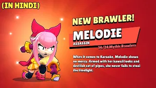 Melodie New Mythic Brawler Brawl Stars Hindi Gameplay