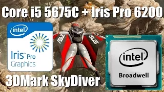 Intel Broadwell GT3e (Iris Pro 6200) - 3DMark Sky Diver test