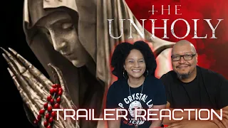 THE UNHOLY (2021) - HORROR MOVIE TRAILER REACTION!!