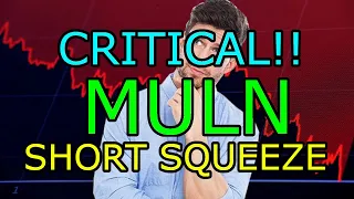 MUST WATCH CRITICAL! MULN SHORT SQUEEZE POSSIBLE?|MULN PRICE PREDICTIONS|MULN STOCK ANALYSIS