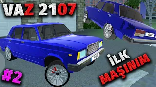 Vaz 2107 - İLK MAŞINIMI ALDIM və YIĞDIM (azelow )| Car Simulator 2 | Maşın Oyunları | #sahmarehmedov