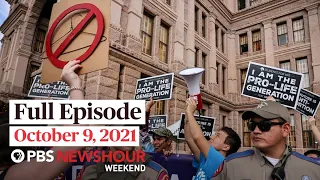 PBS NewsHour Weekend Full Episode October 9, 2021