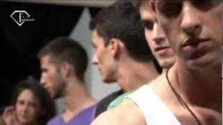 fashiontv | FTV.com - GAZZARINI-BACKSTAGE MILAN MEN S/S 2009