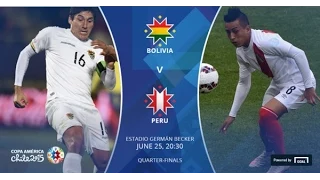 COPA AMERICA 2015 | 1/4 финала | Боливия 1:3 Перу