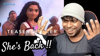 Moana 2 | Teaser Trailer Reaction | M.O.U | Mr Earphones