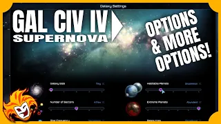 Galactic Civilizations IV: SUPERNOVA ~ Galaxy Options and Deathbots