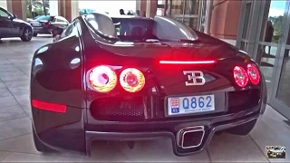 Bugatti Veyron 16.4 START-UP & driving in Monaco!