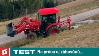 Branson 5025R/C 2,3D - TEST - kompaktny traktor - GARAZ.TV