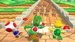 Mario Party 9 All Minigames - Koopa vs Yoshi vs Shy Guy vs Toad (Master Cpu)
