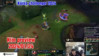 Kiin proview 2024/01/24 rumble ryze leblanc Korea challenger | Kiin 第一视角