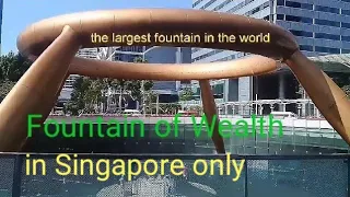 Singapore fountain of wealth | A WISH CAN COME TRUE | @SUNTEC CITY SINGAPORE
