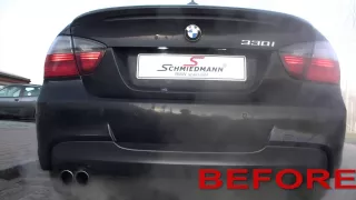 BMW E90 330I with Eisenmann sports-exhaust