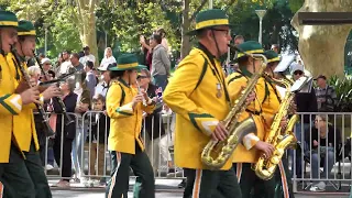 GOLDEN KANGAROOS , EPPING RSL , ANZAC DAY 2024 , SYDNEY MARCH