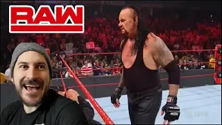 UNDERTAKER RETURNS TO SAVE ROMAN REIGNS!!! WWE RAW REACTION 6/24/19