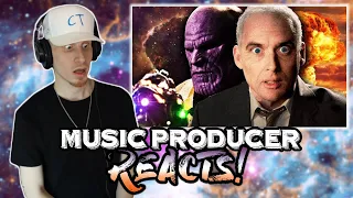 Music Producer Reacts to Thanos vs J Robert Oppenheimer | Epic Rap Battles Of History