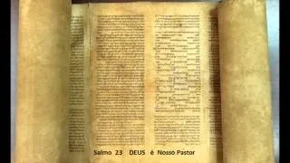 Salmo 23 -  DEUS é nosso pastor - A Biblia Narrada por Cid Moreira