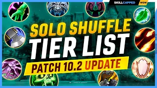 SOLO SHUFFLE TIER LIST UPDATE for PATCH 10.2 - DRAGONFLIGHT SEASON 3