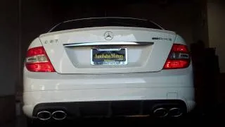 Mercedes-Benz C63 AMG Stock Exhaust Sound