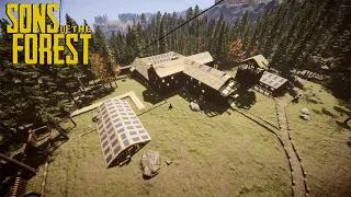 Forest Sanctuary - Community Base Tour (Sons Of The Forest)