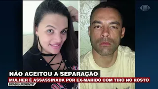 Homem mata a ex-esposa dentro de casa