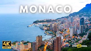 Monaco 🇲🇨 in 4K ULTRA HD | Top Places To Travel | Video by Drone