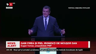 GABI FIREA ȘI PSD, IRONIZAȚI DE NICUȘOR DAN. Știri B1TV_10 FEB. 2024