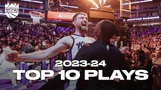 Top 10 Plays 2023-24 Season | Sacramento Kings