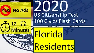 Citizenship Interview 2020 Florida Fast Version