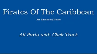 Pirates of the Caribbean - Arr. Lavender/Moore Play Along Track