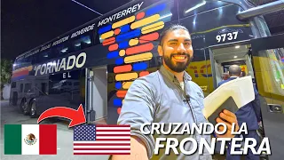 Asi es cruzar la frontera en autobús! | Tornado Elite | Review #100 Monterrey a Dallas