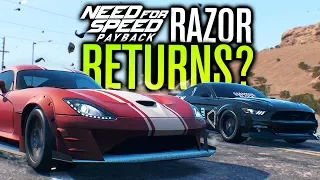 Need for Speed Payback Let's Play | RAZOR RETURNS & VIPER DRAG BUILD! | Episode 14