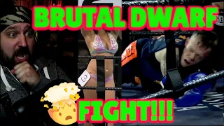 BRUTAL DWARF FIGHT!! Rough N Rowdy reaction!