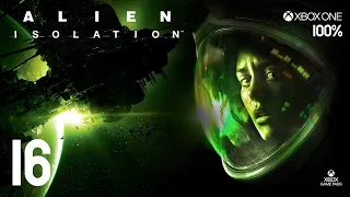 Alien: Isolation (Xbox One) - Walkthrough Mission 16 (100%) - Transmission