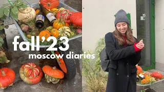MOSCOW DIARIES | daily routine, locations and shopping (PLANTA ROSA, PERRVERRTT, 12 STOREEZ)