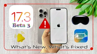 iOS 17.3 Beta 3 Is Out Now | Install ISSUES But Final Beta?