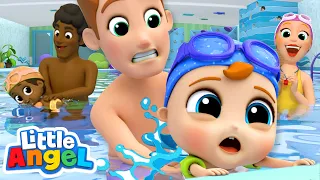 Swimming for the First Time | Kids Songs and Nursery Rhymes Little Angel